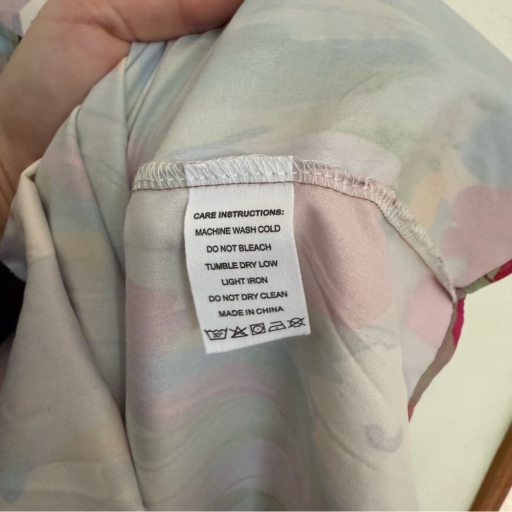 NWT Floral Multicolor Dress - Picture 9 of 9